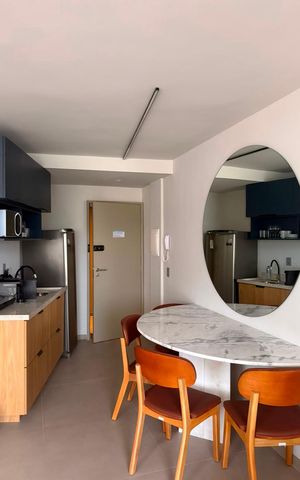 Studio à venda com 40m², 1 quarto e 1 vaga Studio à venda com 40m², 1 quarto e 1 vagaSala/Quarto