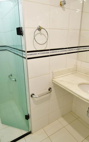 Apartamento para alugar com 96m², 2 quartos e 1 vagaBanheiro Social