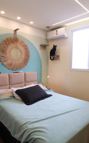 Apartamento para alugar com 49m², 2 quartos e 1 vagaQuarto 2 