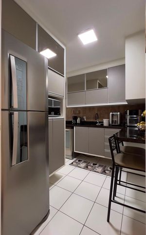 Apartamento à venda com 72m², 3 quartos e 1 vaga Apartamento à venda com 72m², 3 quartos e 1 vagaCozinha e Área de Serviço