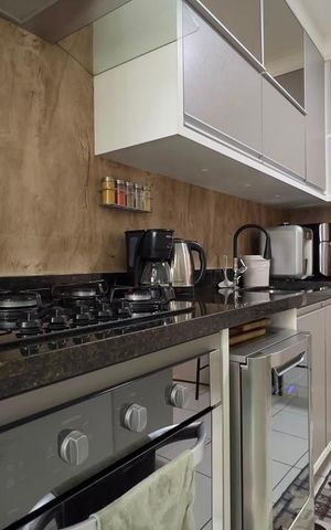 Apartamento à venda com 72m², 3 quartos e 1 vaga Apartamento à venda com 72m², 3 quartos e 1 vagaCozinha e Área de Serviço