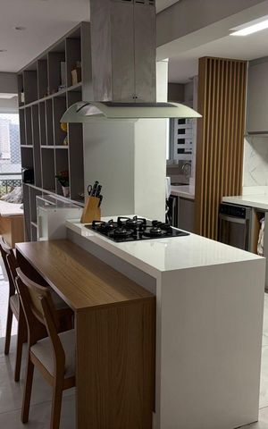 Apartamento à venda com 87m², 2 quartos e 2 vagas Apartamento à venda com 87m², 2 quartos e 2 vagasCozinha