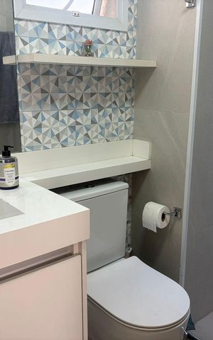 Apartamento à venda com 87m², 2 quartos e 2 vagas Apartamento à venda com 87m², 2 quartos e 2 vagasBanheiro