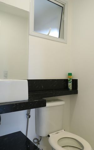 Apartamento à venda com 54m², 2 quartos e 1 vagaBanheiro Social