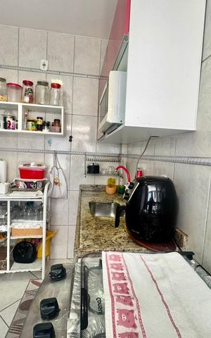 Apartamento à venda com 52m², 1 quarto e 1 vaga Apartamento à venda com 52m², 1 quarto e 1 vagaCozinha