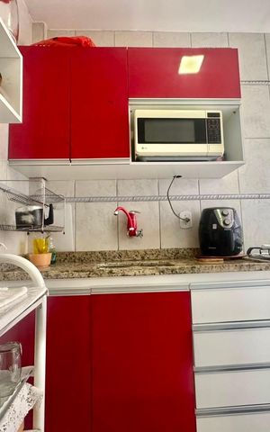 Apartamento à venda com 52m², 1 quarto e 1 vaga Apartamento à venda com 52m², 1 quarto e 1 vagaCozinha