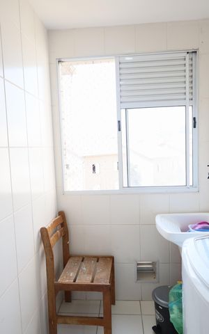 Apartamento à venda com 49m², 2 quartos e 1 vagaCozinha e Área de Serviço