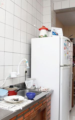 Apartamento à venda com 92m², 2 quartos e sem vagaCozinha + Área de Serviço