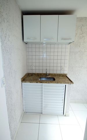 Studio para alugar com 32m², 1 quarto e sem vagaCozinha