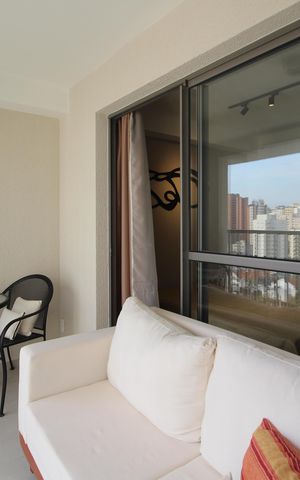 Studio para alugar com 27m², 1 quarto e sem vagaVaranda