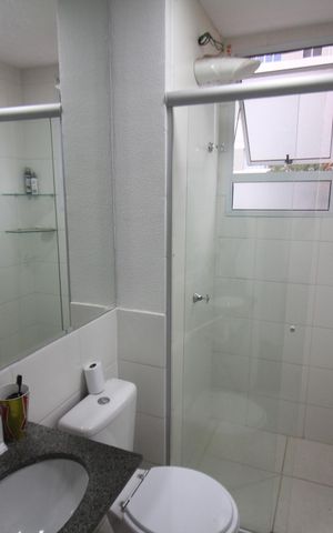 Apartamento à venda com 52m², 2 quartos e 1 vagaBanheiro