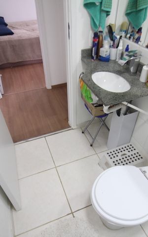 Apartamento à venda com 52m², 2 quartos e 1 vagaBanheiro