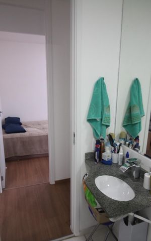 Apartamento à venda com 52m², 2 quartos e 1 vagaBanheiro
