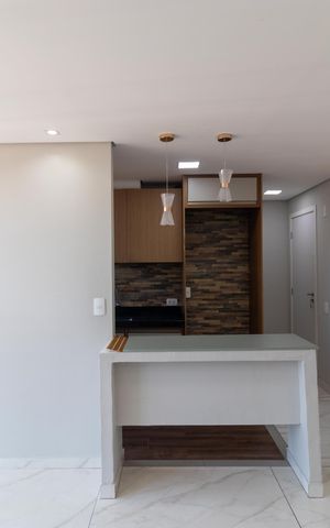 Apartamento para alugar com 44m², 2 quartos e 1 vaga Apartamento para alugar com 44m², 2 quartos e 1 vagaSalas