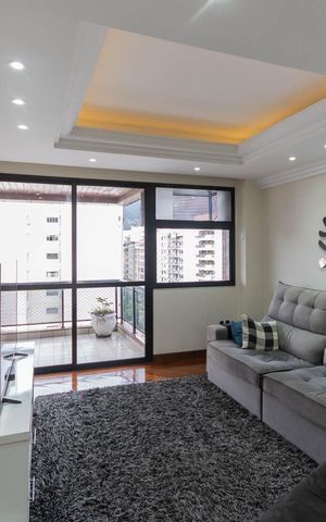 Apartamento à venda com 159m², 3 quartos e 2 vagasSala