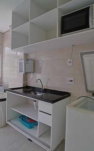 Apartamento para alugar com 42m², 2 quartos e 1 vagaÁrea comum - Salão de festas