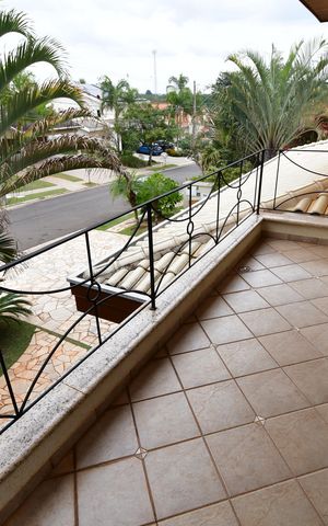 Casa de condomínio para alugar com 470m², 4 quartos e 4 vagasQuarto 1 - Suíte Sacada