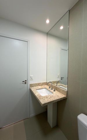 Apartamento à venda com 61m², 2 quartos e 1 vaga Apartamento à venda com 61m², 2 quartos e 1 vagaBanheiro Social