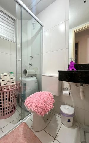 Apartamento à venda com 51m², 2 quartos e 1 vaga Apartamento à venda com 51m², 2 quartos e 1 vagaBanheiro