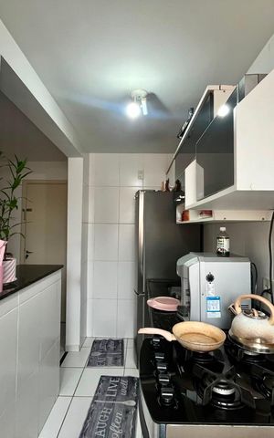 Apartamento à venda com 51m², 2 quartos e 1 vaga Apartamento à venda com 51m², 2 quartos e 1 vagaCozinha e Área de Serviço
