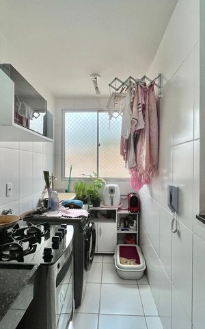 Apartamento à venda com 51m², 2 quartos e 1 vaga Apartamento à venda com 51m², 2 quartos e 1 vagaCozinha e Área de Serviço