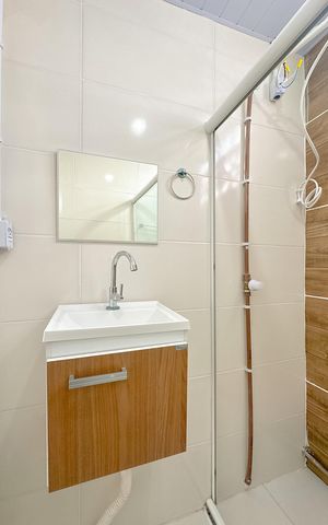 Studio para alugar com 18m², 1 quarto e sem vagaBanheiro