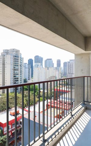 Apartamento para alugar com 47m², 2 quartos e sem vagaVaranda