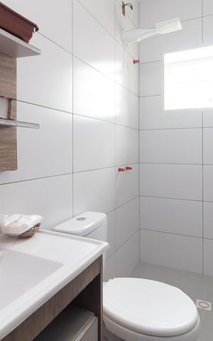 Casa à venda com 145m², 2 quartos e 2 vagasBanheiro do Quarto 1