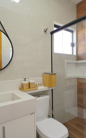 Casa para alugar com 480m², 3 quartos e 2 vagas Casa para alugar com 480m², 3 quartos e 2 vagasBanheiro do Quarto 1