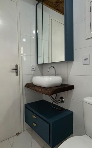 Casa para alugar com 70m², 2 quartos e 1 vaga Casa para alugar com 70m², 2 quartos e 1 vagaBanheiro