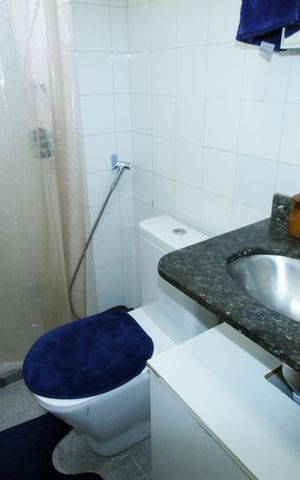 Apartamento à venda com 56m², 2 quartos e 1 vagaBanheiro