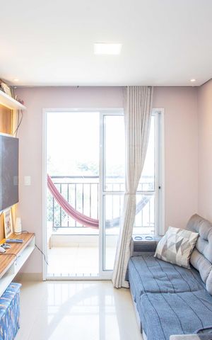 Apartamento à venda com 55m², 2 quartos e 1 vagaSala