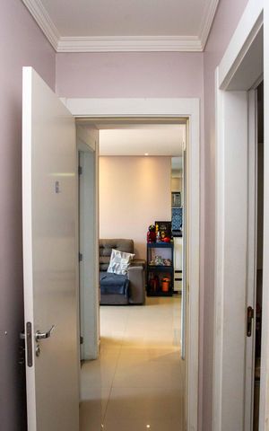 Apartamento à venda com 55m², 2 quartos e 1 vagaQuarto Suíte