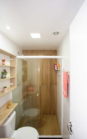 Apartamento à venda com 55m², 2 quartos e 1 vagaBanheiro da Suíte