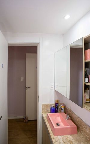 Apartamento à venda com 55m², 2 quartos e 1 vagaBanheiro da Suíte