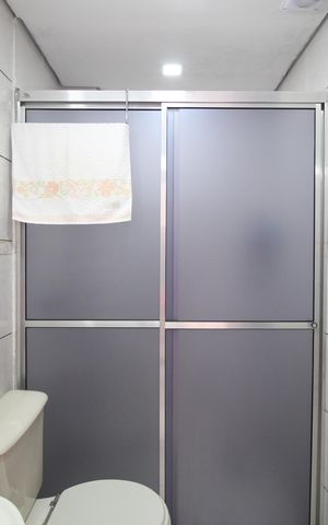 Apartamento à venda com 96m², 3 quartos e sem vagaBanheiro 2