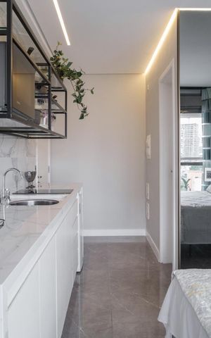 Studio à venda com 25m², 1 quarto e sem vaga Studio à venda com 25m², 1 quarto e sem vagaCozinha