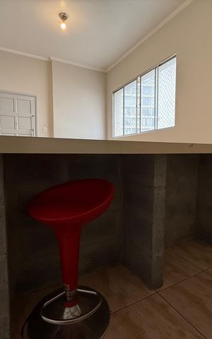 Studio à venda com 33m², 1 quarto e sem vaga