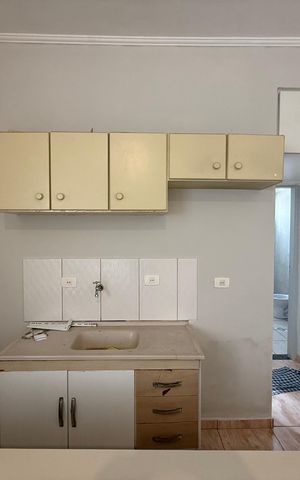 Studio à venda com 33m², 1 quarto e sem vaga