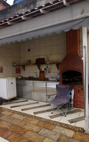 Casa à venda com 317m², 4 quartos e 3 vagasÁrea gourmet - Churrasqueira