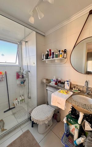 Apartamento à venda com 139m², 3 quartos e 2 vagas Apartamento à venda com 139m², 3 quartos e 2 vagasBanheiro