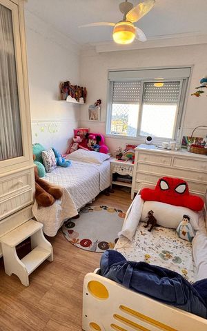 Apartamento à venda com 139m², 3 quartos e 2 vagas Apartamento à venda com 139m², 3 quartos e 2 vagasQuarto