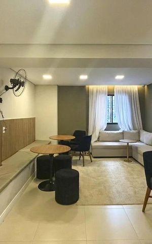 Apartamento à venda com 39m², 2 quartos e sem vaga Apartamento à venda com 39m², 2 quartos e sem vagaÁrea comum - Salão de festas