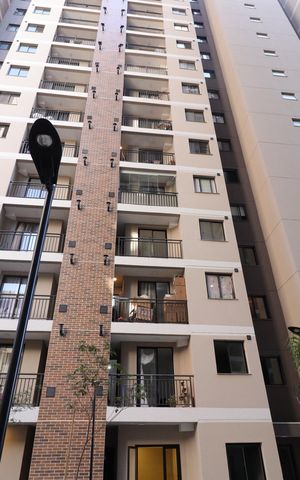 Apartamento à venda com 39m², 2 quartos e sem vagaFachada do bloco