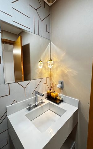 Apartamento à venda com 160m², 3 quartos e 3 vagas Apartamento à venda com 160m², 3 quartos e 3 vagasLavabo