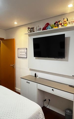 Apartamento à venda com 160m², 3 quartos e 3 vagas Apartamento à venda com 160m², 3 quartos e 3 vagasSuíte 2