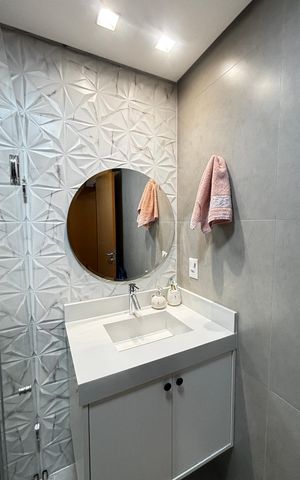 Apartamento à venda com 160m², 3 quartos e 3 vagas Apartamento à venda com 160m², 3 quartos e 3 vagasBanheiro da Suíte 3