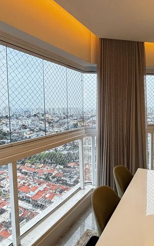 Apartamento à venda com 160m², 3 quartos e 3 vagas Apartamento à venda com 160m², 3 quartos e 3 vagasSala - Sala de Jantar Varanda