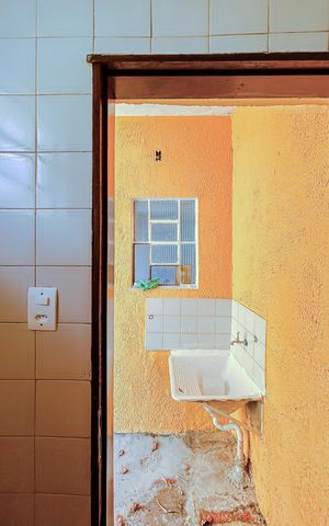 Casa para alugar com 46m², 2 quartos e 3 vagasBanheiro de serviço