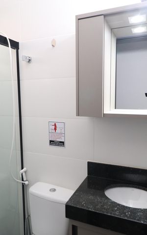 Apartamento para alugar com 25m², 1 quarto e 1 vagaBanheiro